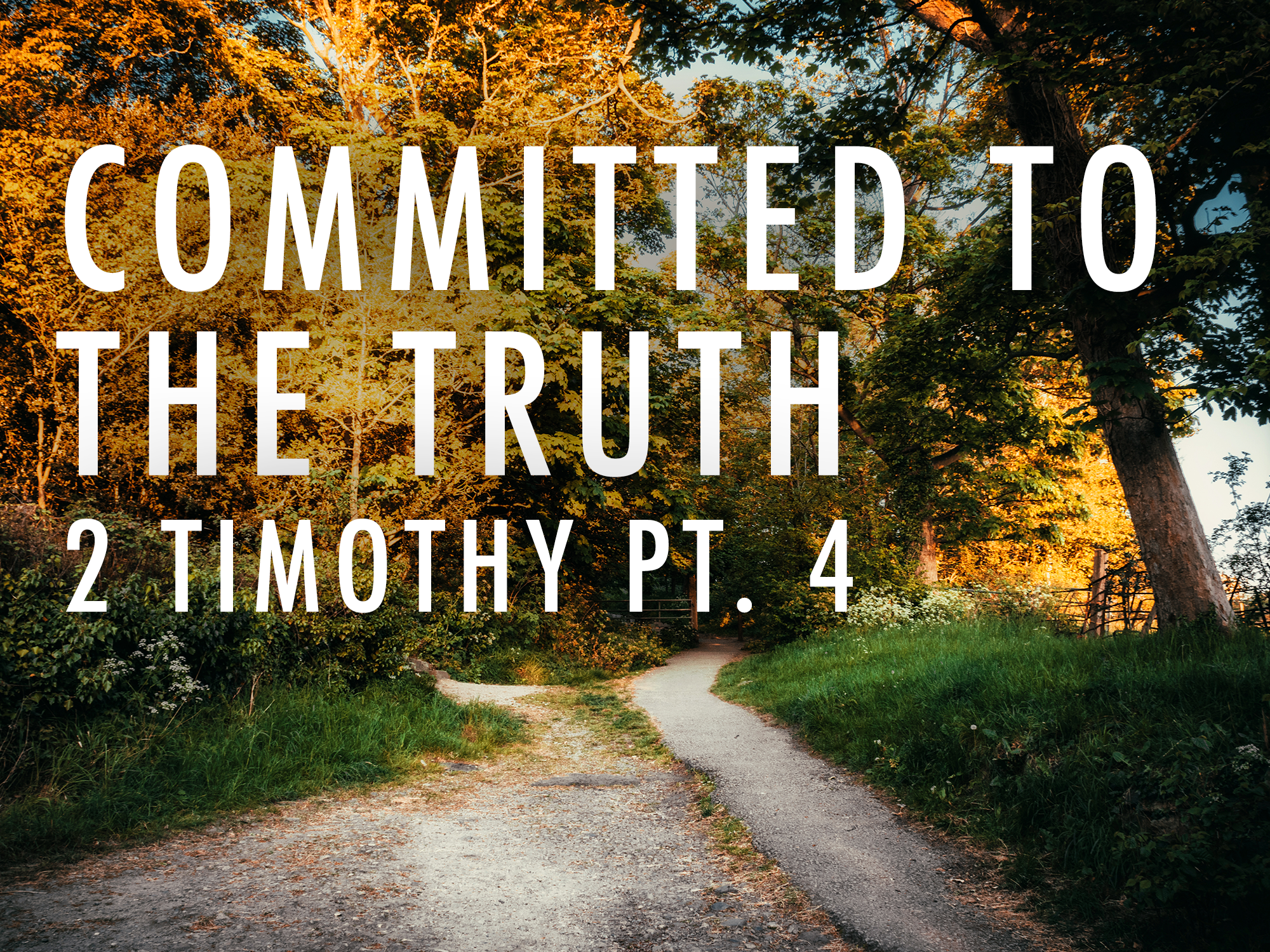 Commited to the Truth 2 Timothy